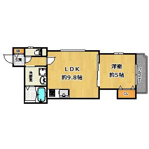 綺麗な１ＬＤＫ