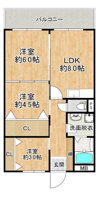  間取り図写真