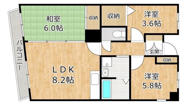  間取り図写真