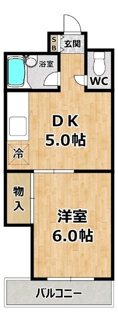 ピュアライフ福町 間取り図画像