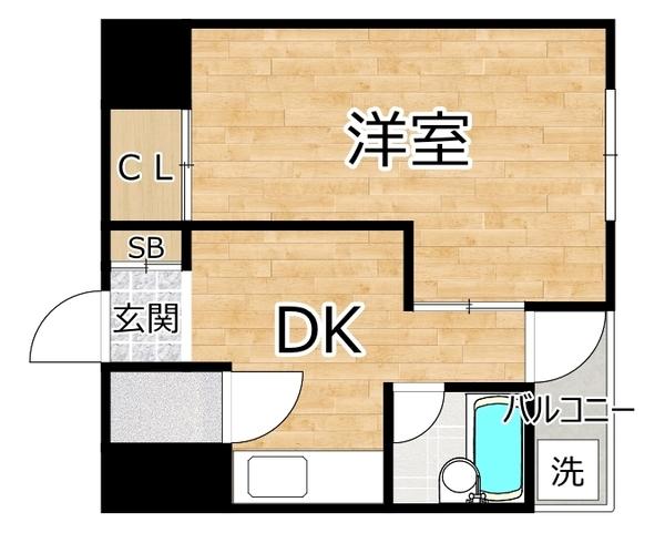 大洋マンション 間取り図画像