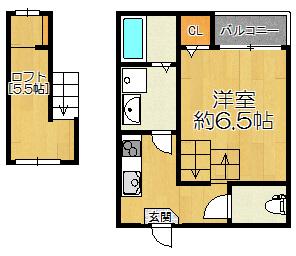 IMPERIAL　RESIDENCE　塚本 間取り図画像