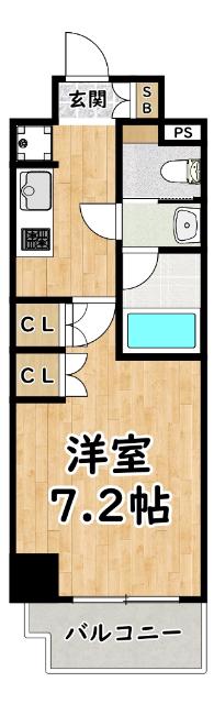 ザ・パークハビオ塚本 間取り図画像