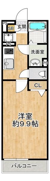 リブリ・竹島 間取り図画像