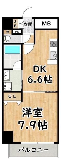 アーバネス淀川 間取り図画像