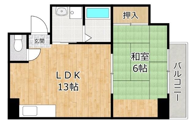 メゾンアンピエール 間取り図画像