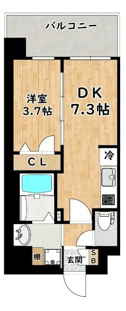 プレサンス塚本ミッドネクスト 間取り図画像