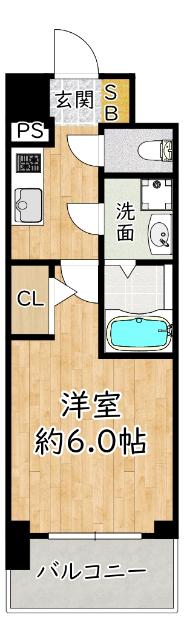 エスリードレジデンス大阪グランノースⅡ 間取り図画像