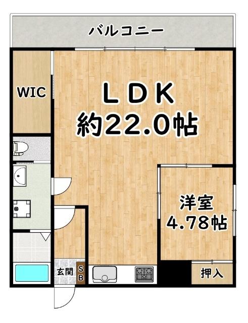 マノワール歌島 間取り図画像