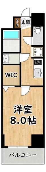 ブランシエスタ加島 間取り図画像