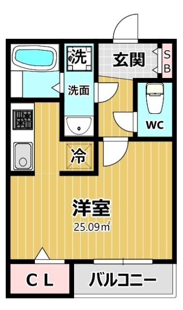 ルバート西淀 間取り図画像