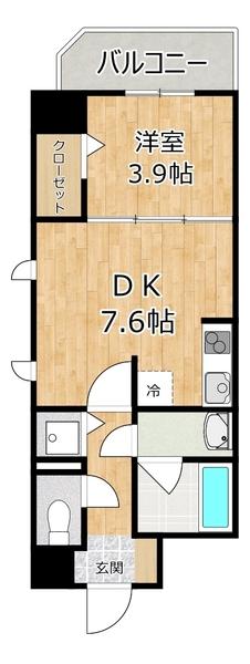 幸court tsukamoto 間取り図画像