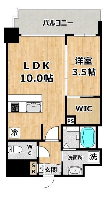 プレサンス塚本ミッドネクスト 間取り図画像