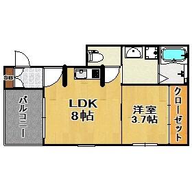 フェリシア 間取り図画像