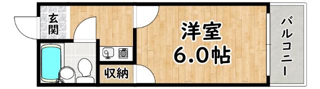 リヒテンハイム（203） 間取り図画像