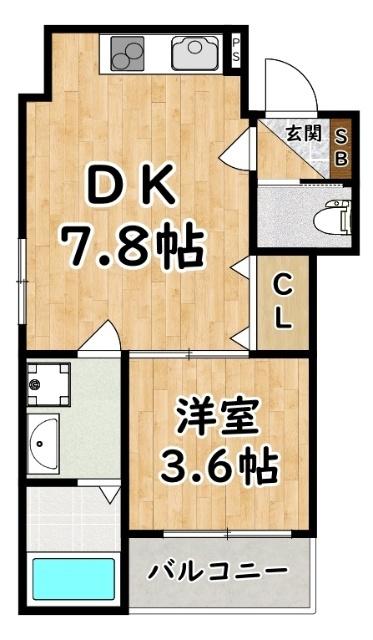 F asecia beseelt 間取り図画像