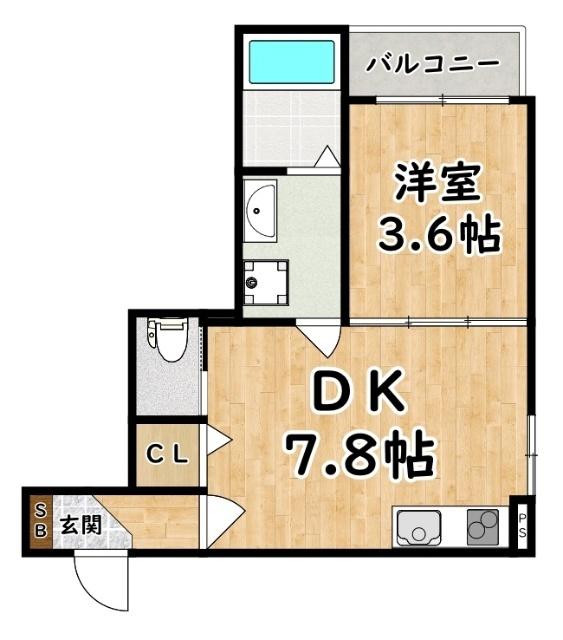 F asecia beseelt 間取り図画像