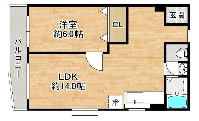サンパティオ歌島 間取り図画像