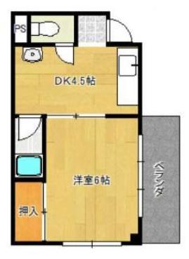 アガタマンション 間取り図画像