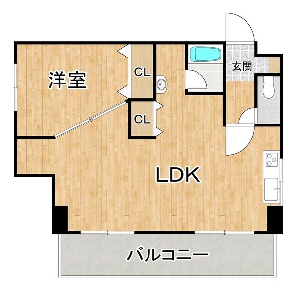 十三パークサイドダイワ 間取り図画像