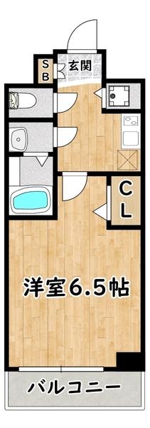 プレサンス塚本グランゲート 間取り図画像