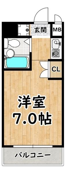 デ・リード塚本駅前 間取り図画像