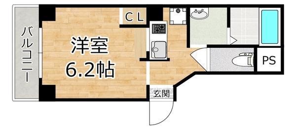 グランパシフィック姫里 間取り図画像
