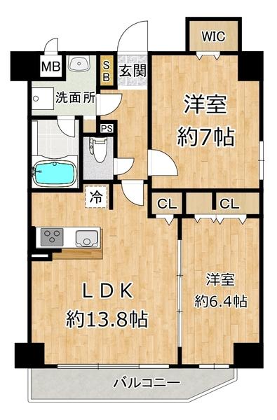 レイワニティプレイス 間取り図画像