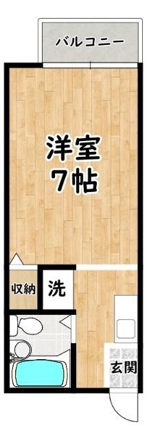 ビーライン塚本 間取り図画像