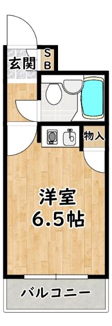 ダイアパレス塚本Ⅱ 間取り図画像