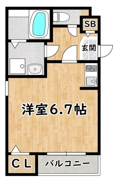 ハーモニーテラス歌島Ⅱ 間取り図画像