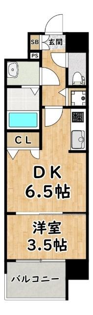 スワンズシティ新大阪プライム 間取り図画像
