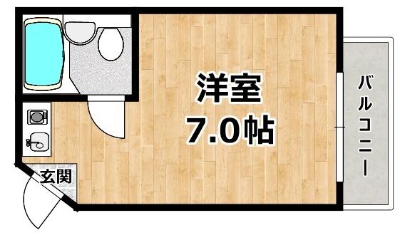 ルネッサンス塚本 間取り図画像