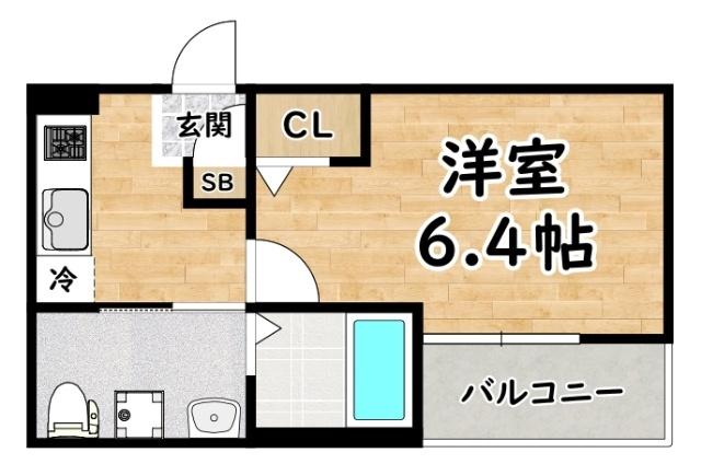 フルール 間取り図画像