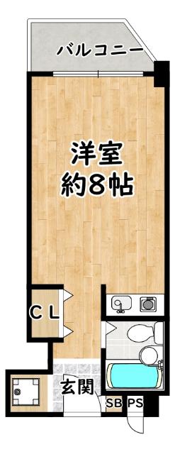 アメニティ塚本公園 間取り図画像
