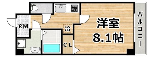 BLANC COURT塚本 間取り図画像