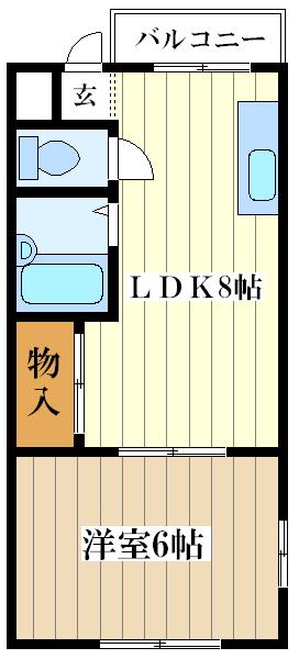 サンプラザ新北野C棟 間取り図画像
