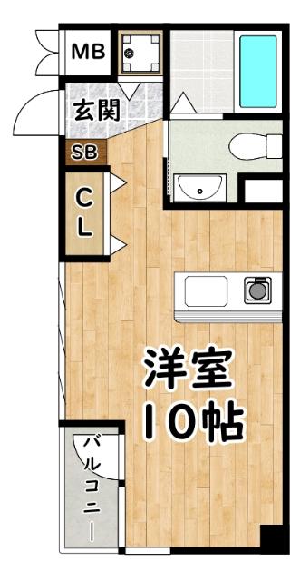 サンキャッスル田川 間取り図画像