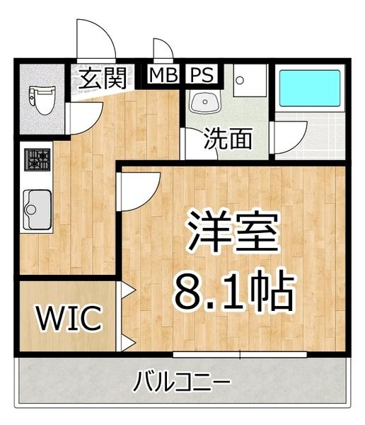 KTIレジデンス福町B 間取り図画像