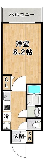 パークフラッツ尼崎 間取り図画像