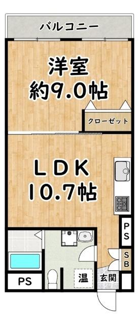 シャンティ塚本 間取り図画像