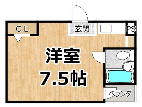 シティ塚本 間取り図画像