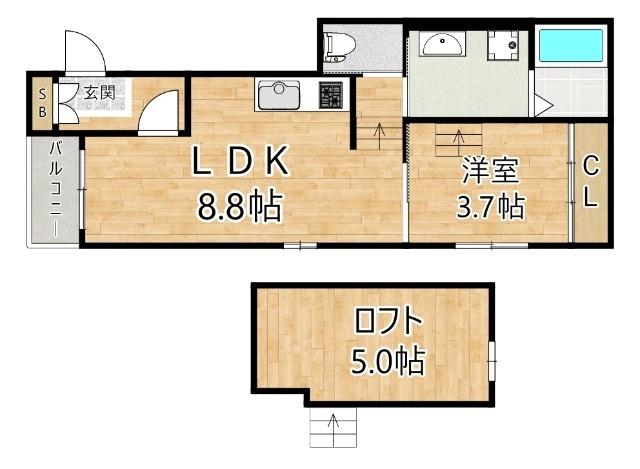 グランドエステート御幣島 間取り図画像