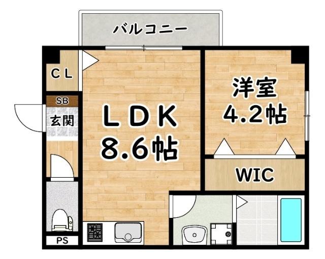 Premium　Pearl塚本（304） 間取り図画像