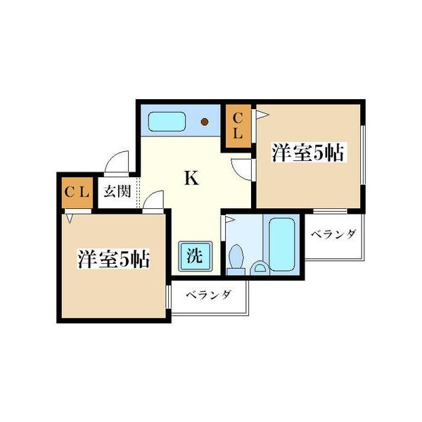 アイビーハイム 間取り図画像