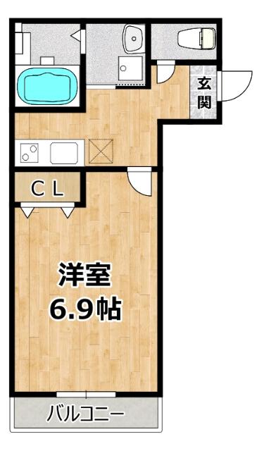 フジパレス出来島Ⅱ番館 間取り図画像