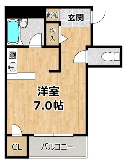 サンキャッスル十三（403） 間取り図画像