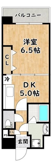 フルーヴトレーズ 間取り図画像