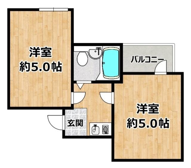 花kawa 間取り図画像