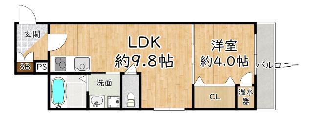 GRANDIR  A 間取り図画像